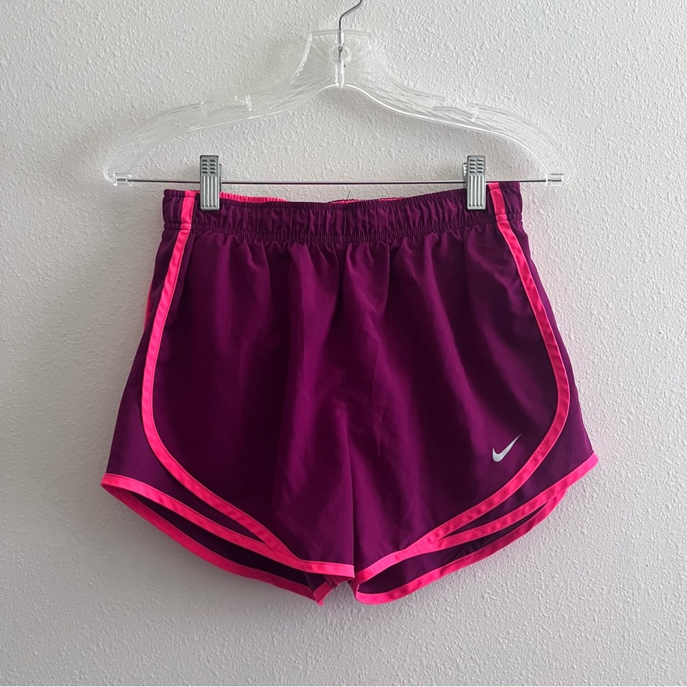 Nike Purple & Pink Dri-Fit Shorts